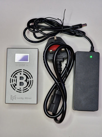 12 Hours Fast Shipping Lucky Miner LV06 504GH/S Bitaxe Ultra Bitcoin Solo Mining BTC BCH BSV DGB Crypto Miner